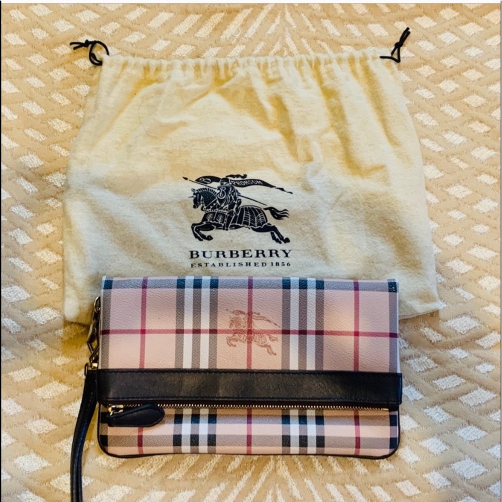 Authentic Burberry Wristlet